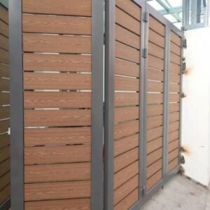 Pintu besi lipat Henderson gudang sistem rel atas bawah Jabodetabek